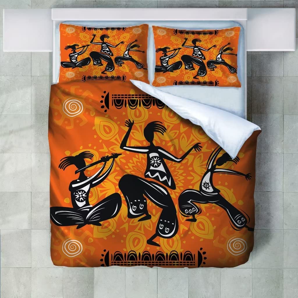 Dancing Duvet Cover Sets for Kids Women Queen Size Lightweight Quilt Covers Room Decor Dancing Lovers Bedding Sets No Comforter
