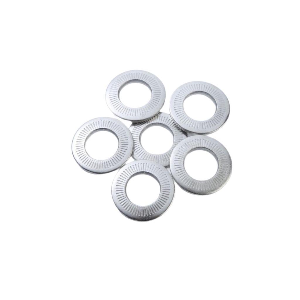 304 Stainless Steel Embossed Flower Tooth Pattern Toothed Washer (M3-M20)