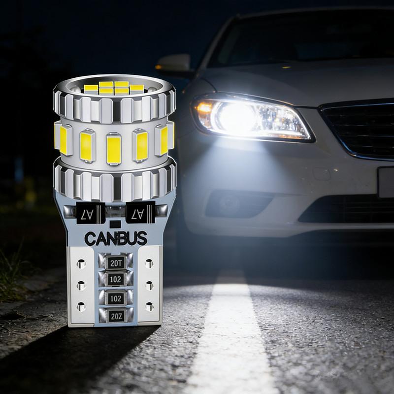 

2Pcs T10 W5W Small Lamps 3400Lm 12W Super Bright Clearance Lamps 6000K Parking Light 12V Canbus No Error 1:1 Size Plug And Play серебряный
