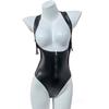Erotic Lingerie, Patent Leather Strap, Jumpsuit, Adjustable Passion, No Strip, Cosplay, Women's Sexy Seduction Set