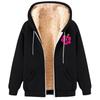 Men's And Women's Fashion The Same Coat With Fleece Thick Hoodie Hoodie Cardigan
