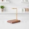 Coffee Dripper Stand with Wooden Base Minimalist Pour Over