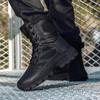 Men's High Top Large Size Outdoor Training Boots Battlefield Training Hiking Boots Swat Tactical Boots