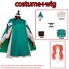 Anime Cappello da Strega Atelier Cosplay Coco Cosplay Agatto Akuromu Costumi Cosplay Parrucca Uniforme Mantello Verde Cappello Halloween Cos per Donne