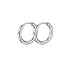 Hoop Earrings for Women and Men, Permanent Wear, Metal Allergy Resistant, Surgical Stainless Steel, Cartilage Earrings, Small, for Both Ears, 18