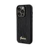 Guess Sequin Script Metal - Etui Iphone 14 Pro (Czarny)