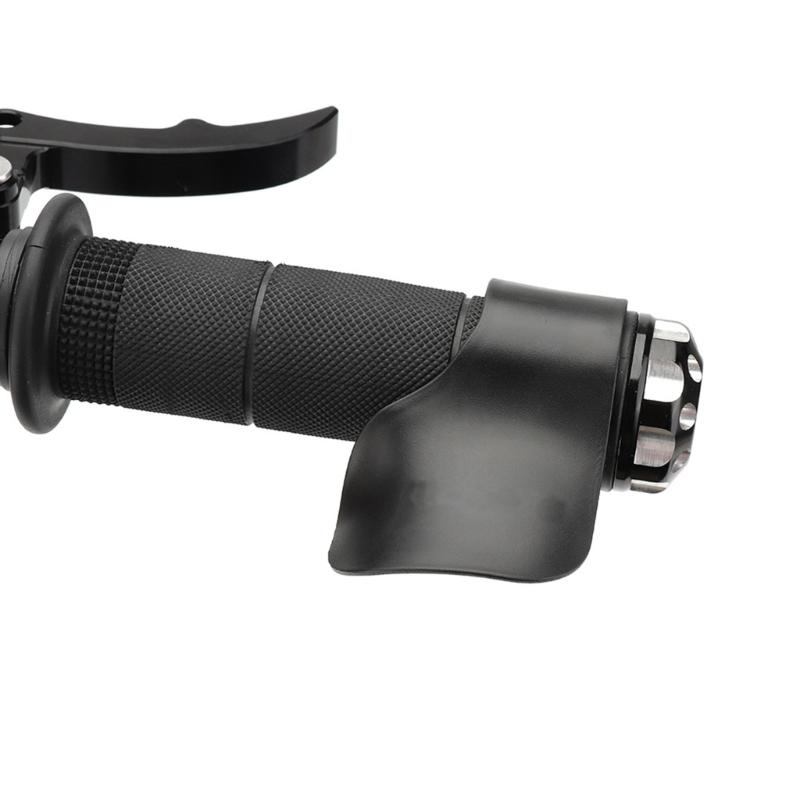 Bequeme Handauflage Zuverlässige Motorrad-Gasgriffhilfe Stilvoller Motorrad-Lenkergriff Kunststoff für Motorrad