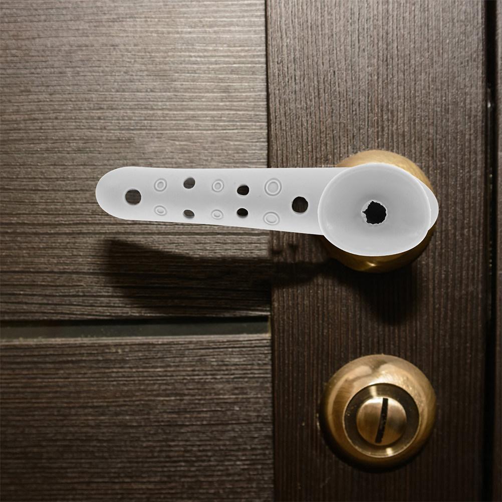 3Pcs Silicone Door Handle Gloves Suction Cup Anti-Collision Cover Wall Protection Door Knob Stopper for Home Office