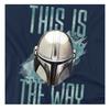 Star Wars Unisex Adult This Is The Way Ringspun Cotton T-Shirt