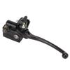Hydraulic Brake Master Cylinder High Accuracy Black Brake  Pump Lever Stable Performance Wear Resistant for Motorcycle