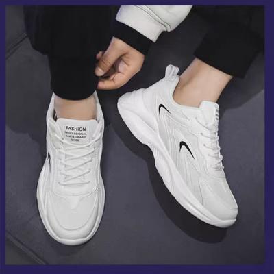 Sommar Herrskor 2025 Andningsbara Löparskor Sportskor Med Tjock Sula Herrskor Trendiga Mångsidiga Mesh Casual Sneakers