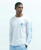 Leijibi Dry Cooling Lettering Loose Fit Long Sleeve Rash Guard W (3 Colors) (Type A)