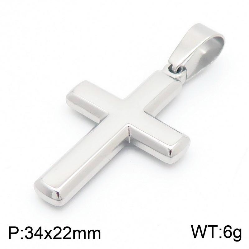 

2025 Jewelry Cross Men s Pendant Necklace Geometric Multi Color Couple Versatile Necklace Accessories