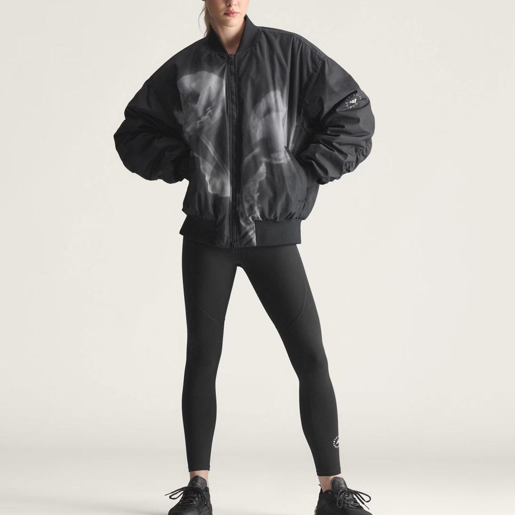 Adidas Stella McCartney FW25 Woven Bomber Printed Warm Flight Jacket Women jackets KA9599