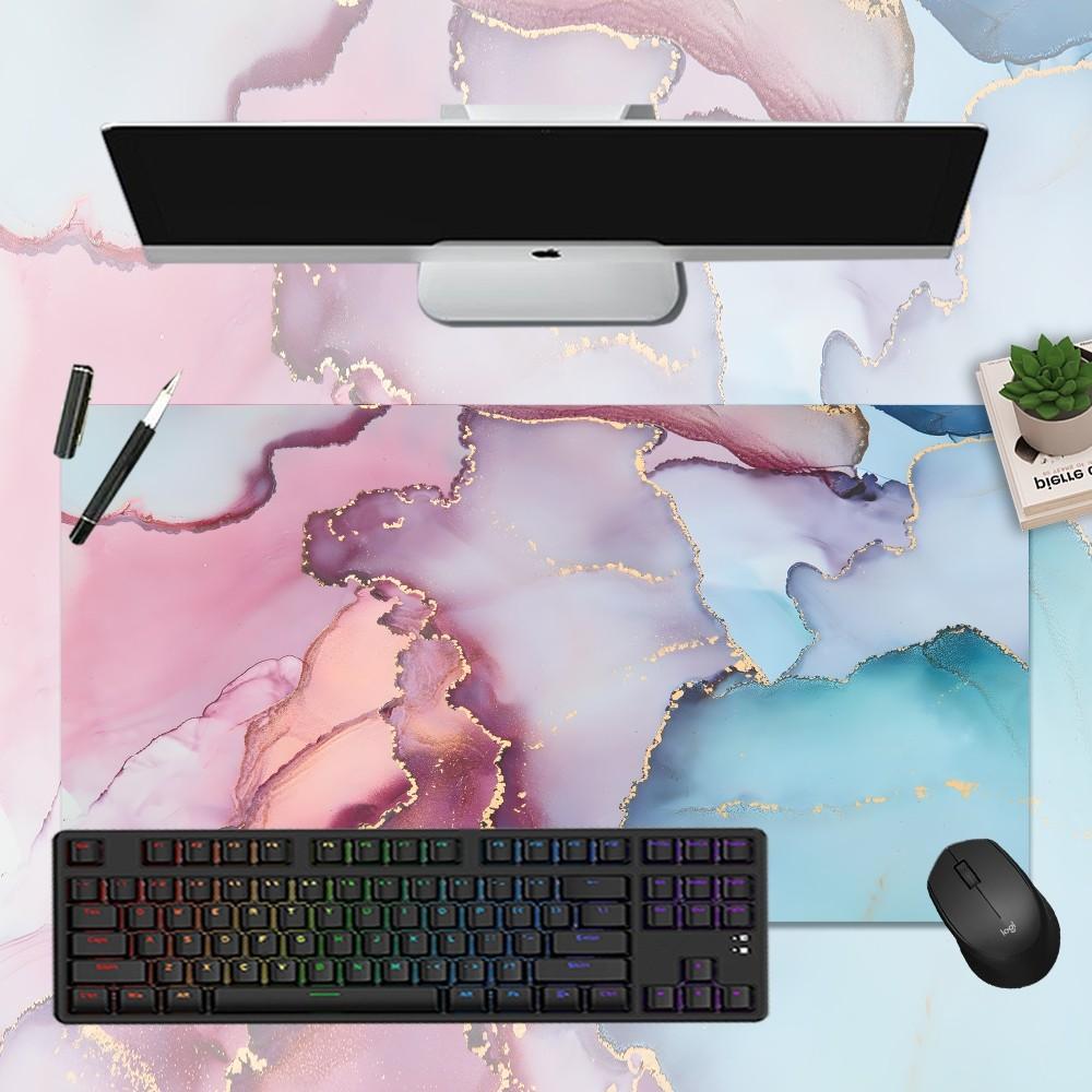 Fashion Marble Mousepad Boy Pad Natural Rubber Gaming Mousepad Desk Mat Size For Gameing World Of Tanks CS GO Zelda