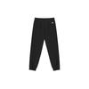 MLB New York Yankees Knitted Sweatpants Unisex Black Moderate Cuffed Pants 3APT00216-50BKS