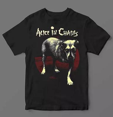Alice In Chains Černé bavlněné tričko Všechny velikosti S-4XL Unisex