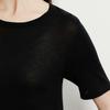 New 100% mulberry silk comfortable loose 120 knit vest women's versatile silk T-shirt