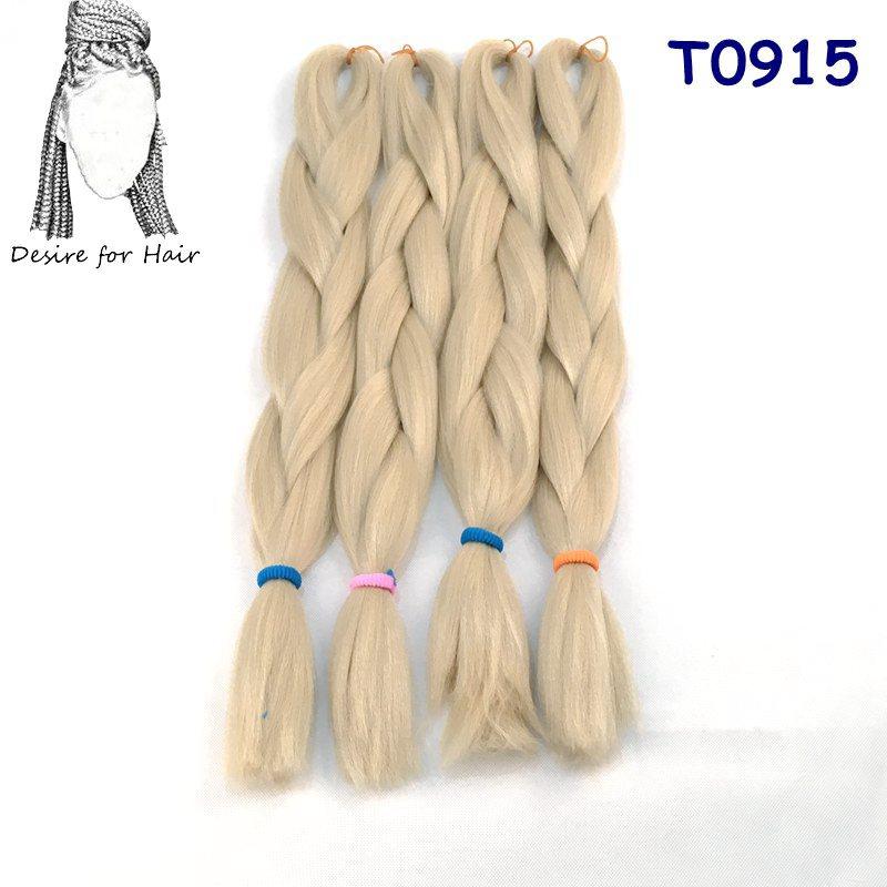 Große Menge auf Lager 24 Zoll 80g Weiche Seidige Synthetische Haarverlängerungen für Häkelzöpfe Haarherstellung Jumbo Braiding Synthetisch