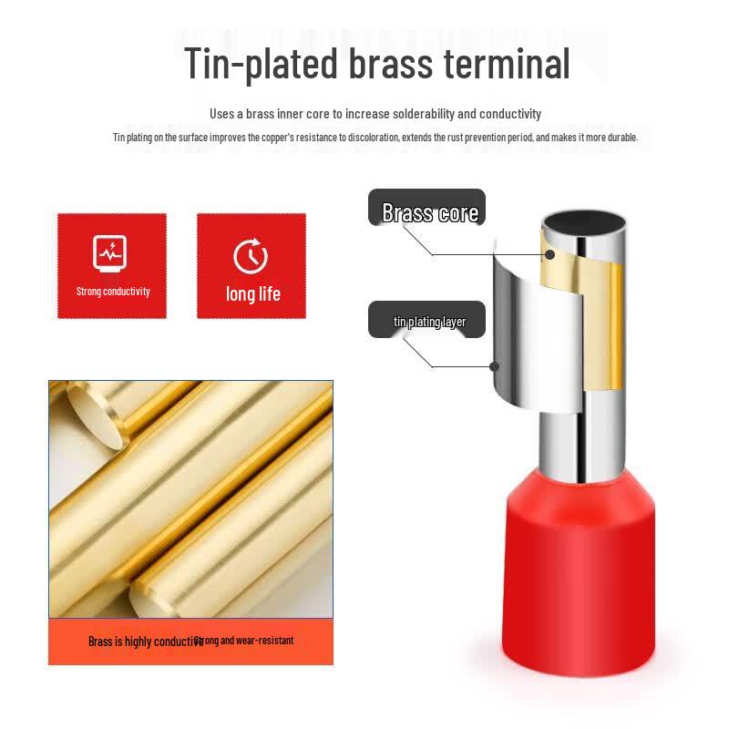 Pre-insulated Tube Wire Terminals
