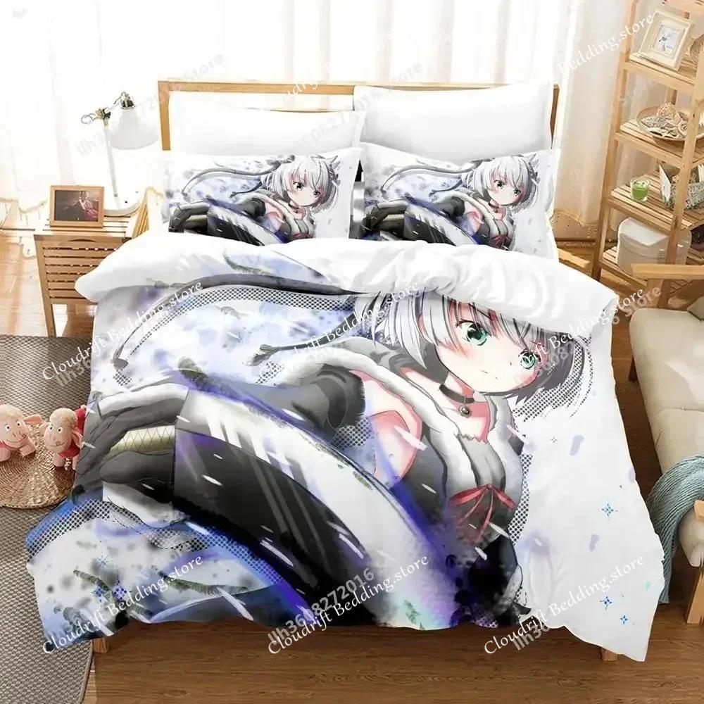 3D Print Madoka Magica Bedding Set Single Twin Full Queen King Size Bed Set Adult Kid Bedroom Duvet Cover Sets