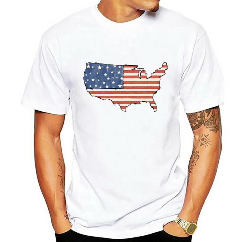 Men's Printed T-Shirt Men's T-Shirt Independence Day T-Shirt