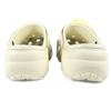 Crocs Classic Platform Clog EVA Bee Food Party Cloud Beach Versatile Casual and Comfortable Hole Shoes Women's Bone White