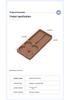 Compatible Anti-Slip Silicone Mat for 26 Models of Leapmotor D19 Refrigerator Storage Box