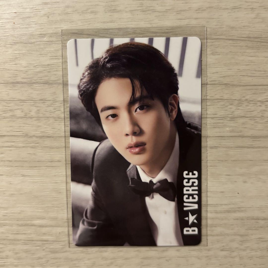 

[USED] VERSE K-POP Trading Card JIN Admission Bonus Trading Card Fukuoka