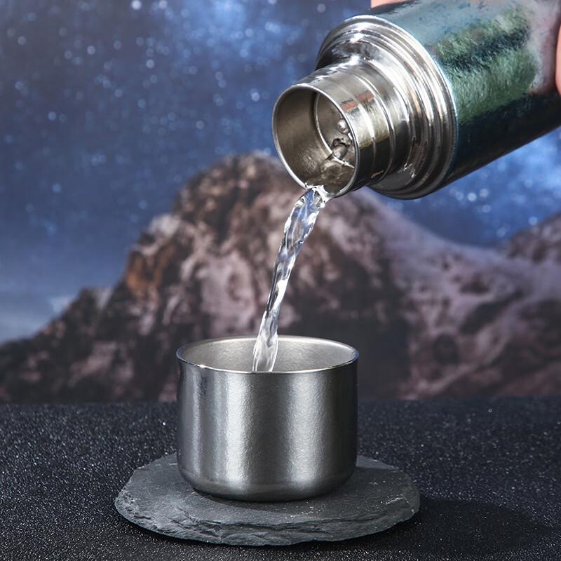 OLOEY Titanium Insulated Tea Infuser Bottle