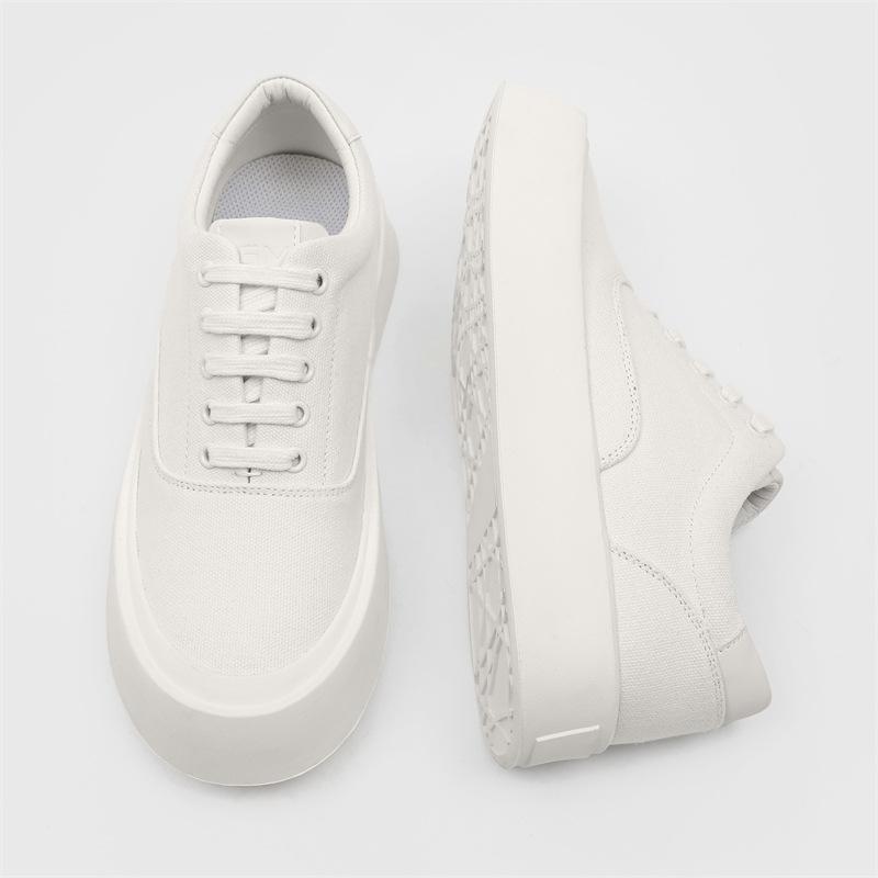 

Новые летние дышащие тканевые туфли кеды повседневные туфли на платформе холщовые туфли 38 белый