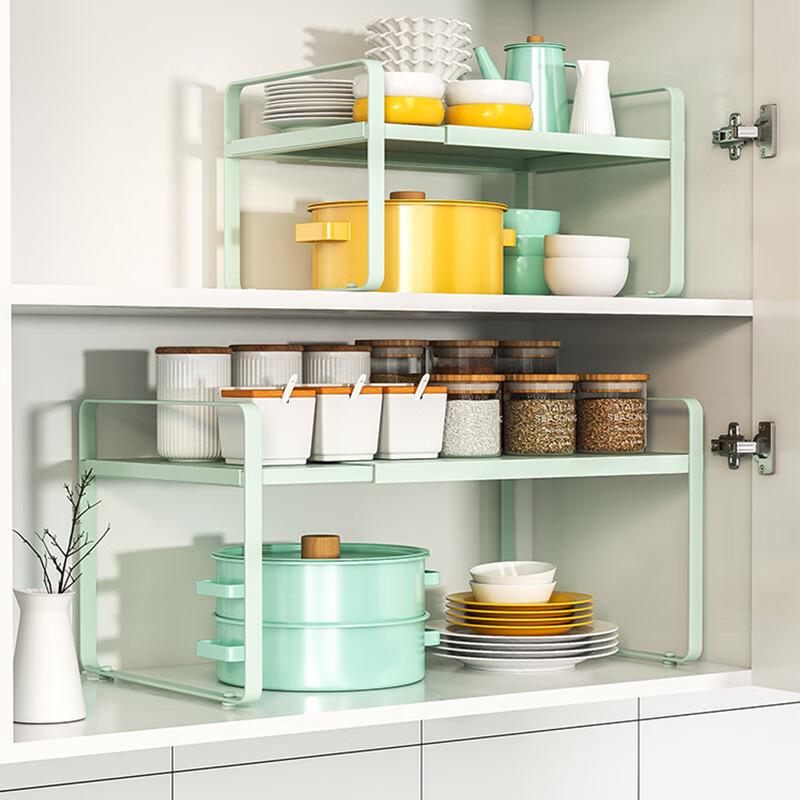 Telescopic Countertop Kitchen Storage Rack
