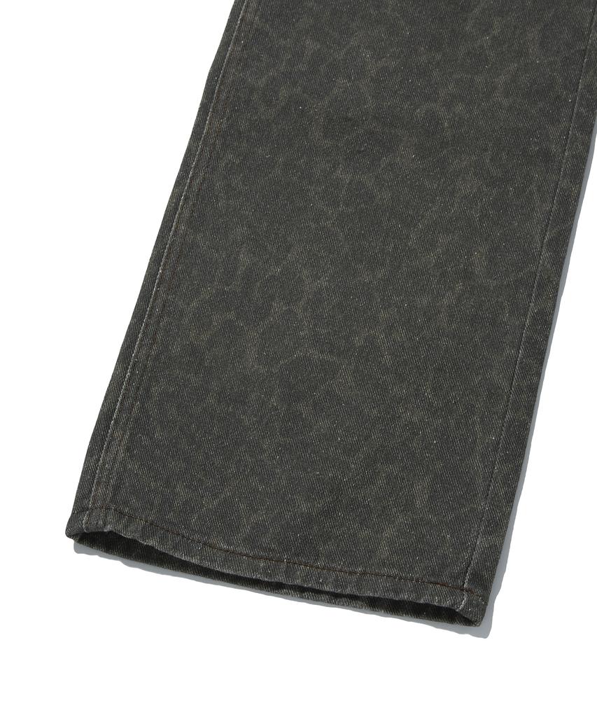 Seuweideu Leopard Jean [Black]