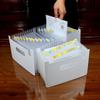 File Holder A5 Multi-Layer Folder Large Capacity Folder Small Size Invoice Document Storage Category Folder Note Box