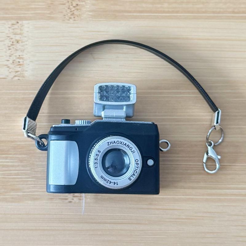 Cotton Doll Strap Webbing Sound Camera Pendant Puppy Mini Backpack Souvenir