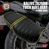 King Road 88 Balius II ZR250B Tuck Roll Seat Filled Synthetic Leather Seat Gold Piping / / / / /