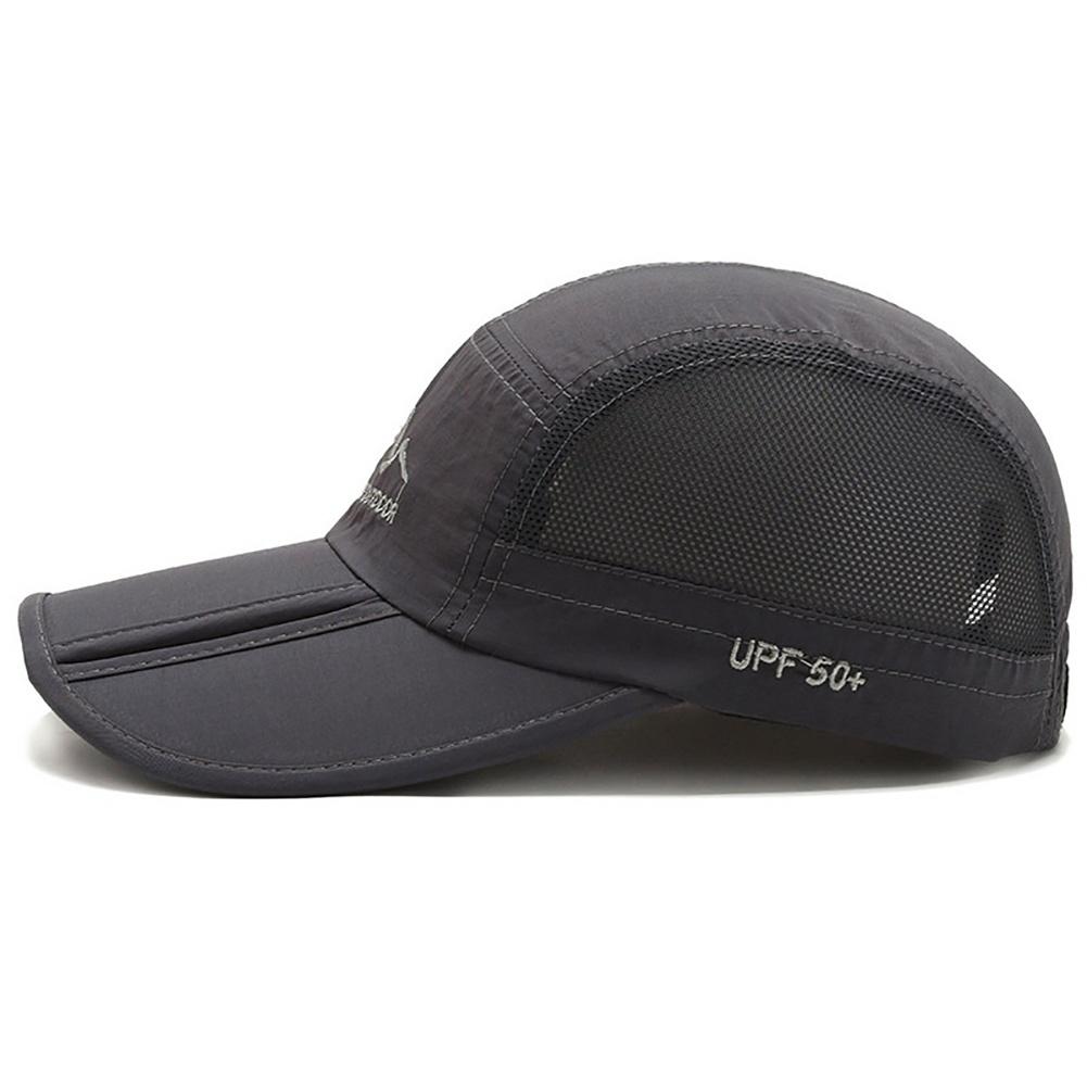 Quick-drying Mesh Cap Sun Hat Foldable Convenient Outdoor Activities