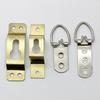 Bow-Shaped Wall Hook for Picture Frames - Coarse Thread Gourd Hole Hidden Hanging Ring