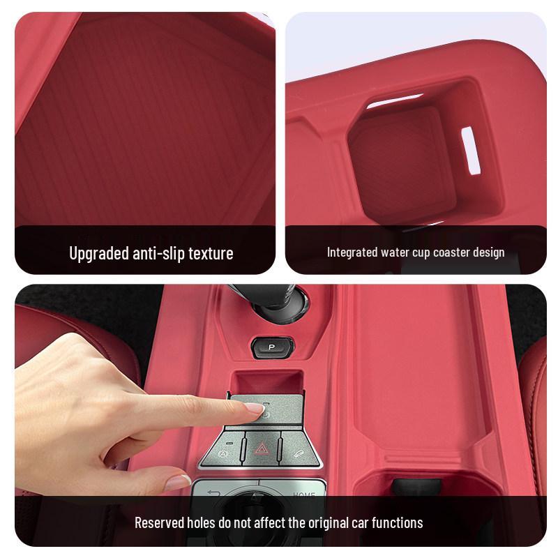 Chery Jetour X70PLUS Center Console Silicone Anti-Slip Gear Pad Car Accessory