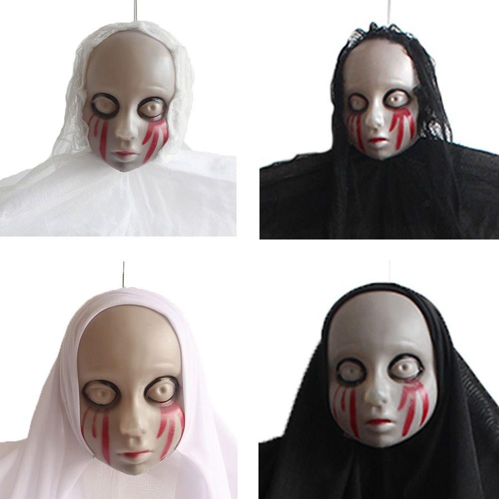 DIY Halloween Bloody Ghost Pendant Funny Halloween Ghost Ornaments  Holiday Party Decor