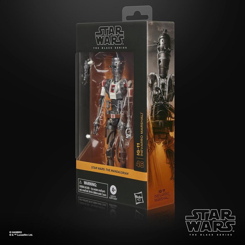 Star Wars The Black Series IG-11 (Marshal of Nevarro) The Mandalorian 6-Inch Action Figure Hasbro G2577