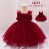 Baby Bloemen Gaas Prinsessenjurk: Elegante Formele Kleding voor Verjaardagen & Bruiloften