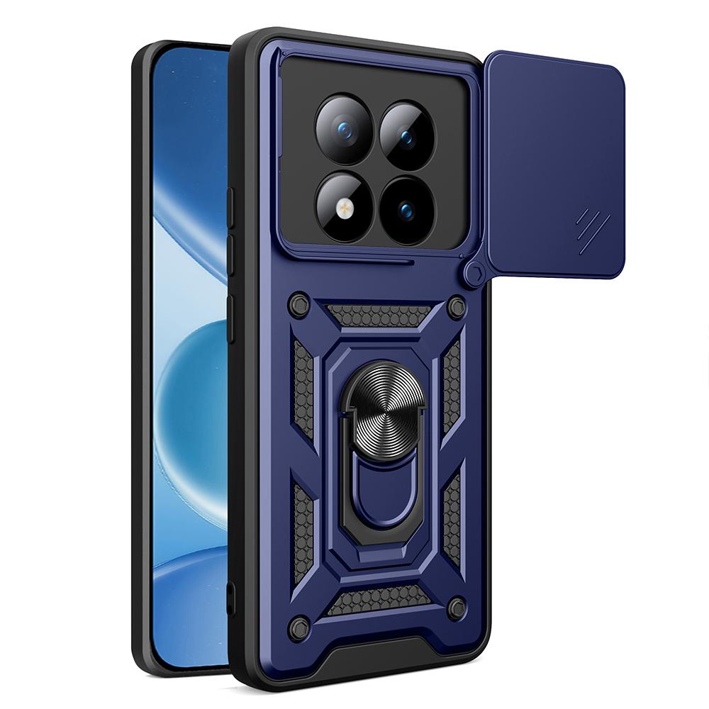 Kickstand Funda for Xiaomi Redmi Note 15 Pro / Note15 Pro Plus 5G Case Slide Camera Ring Stand Holder Shockproof Cover Capa