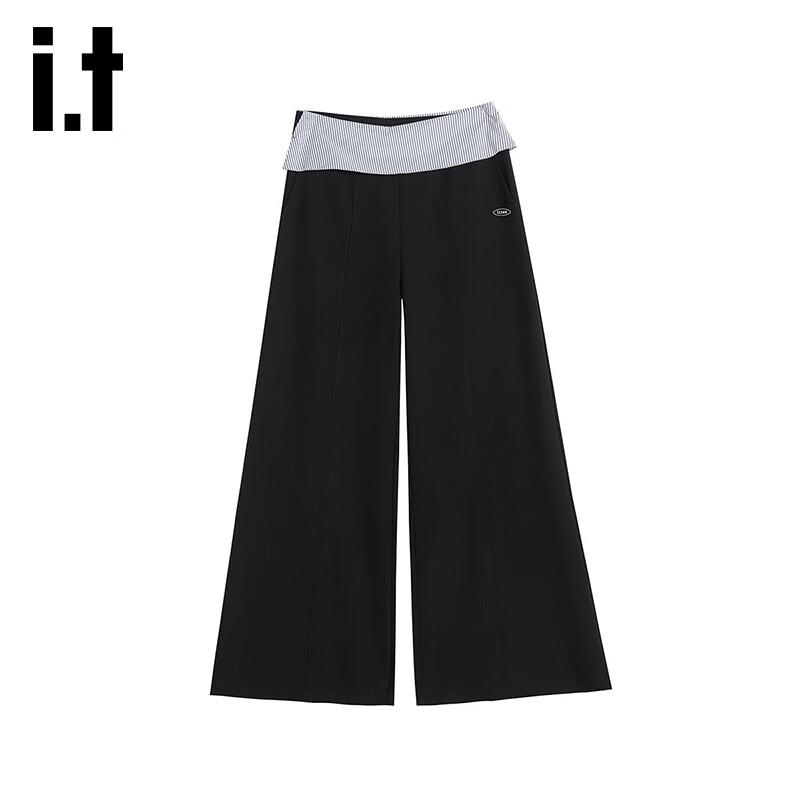 

izzue it Women s High-Waist Loose Straight-Leg Casual Pants XL