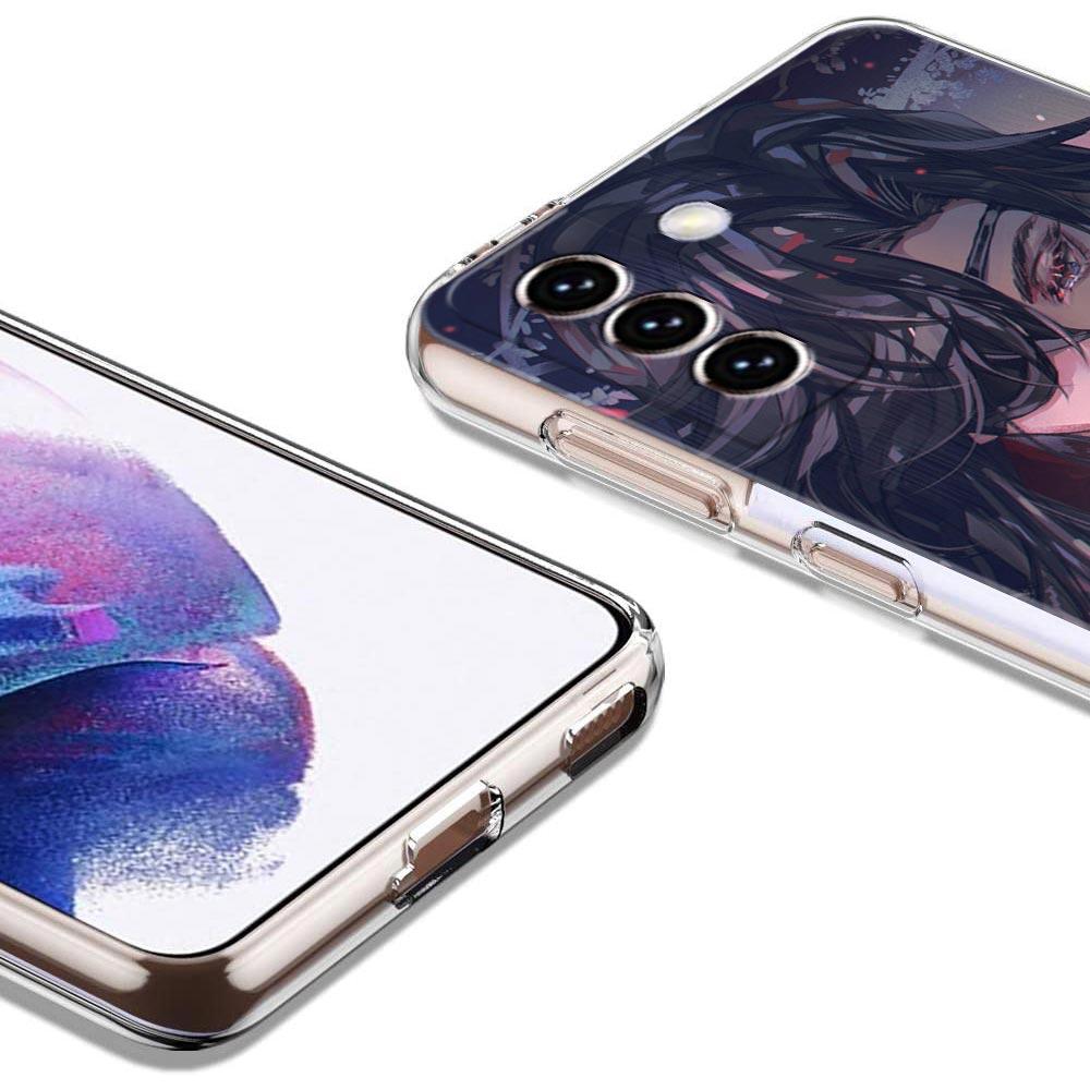 TGCF Heaven Official's Blessing-Telefonhülle für Samsung Galaxy S22 5G S20 Ultra S21 FE 5G S10E S9 S8 S10 Plus Note 20, transparente Abdeckung
