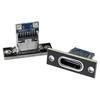 5/10/20Pcs Type-C Female Connector USB 3.1 Type-C 2Pin 4Pin Charging Port Connectors TypeC Socket with Screw Fixing Plate
