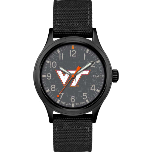 

Timex Tribute Men s College Scout 40mm Quartz Watch with Fabric Strap, Virginia Tech Hokies