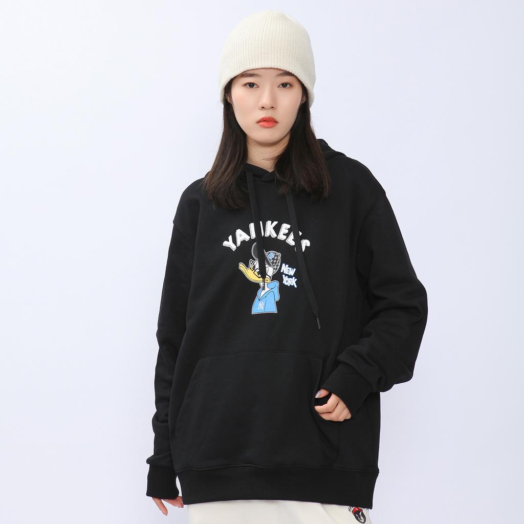 New Disney X MLB X Disney Collaboration Sweatshirts Unisex Black 3AHDD1014-50BKS