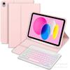 IPad 11-inch Case With Backlit Bluetooth Keyboard Magnetic Cover Air Pro 7th 6th Gen M4 A16 TPU Stand Shell