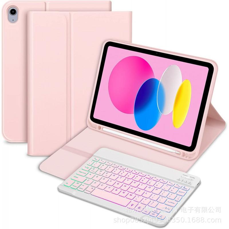 IPad 11-inch Case With Backlit Bluetooth Keyboard Magnetic Cover Air Pro 7th 6th Gen M4 A16 TPU Stand Shell
